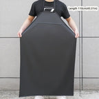 Soft PU Leather Kitchen Apron Black Green Waterproof Work Apron Oil-proof Aquatic Butchery Food Apron Farmers Market