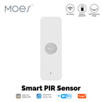 MOES Tuya WiFi/ZigBee Smart PIR Sensor Human Body Infrared Motion Detector Home Security Scene Linkage Automation Battery Power