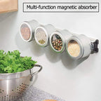 Kitchen Knife Holder Multipurpose Powerful Knife Rack Storage Wall Mounted Magnetic Knife Strip Kitchen Utensils Accessories