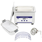 0.8L Optical Ultrasonic Cleaner 40kHz Ultra Sonic Cleaner with Timer Ultrasonic Jewelry Cleaner Ultrasonic Cleaning Machine