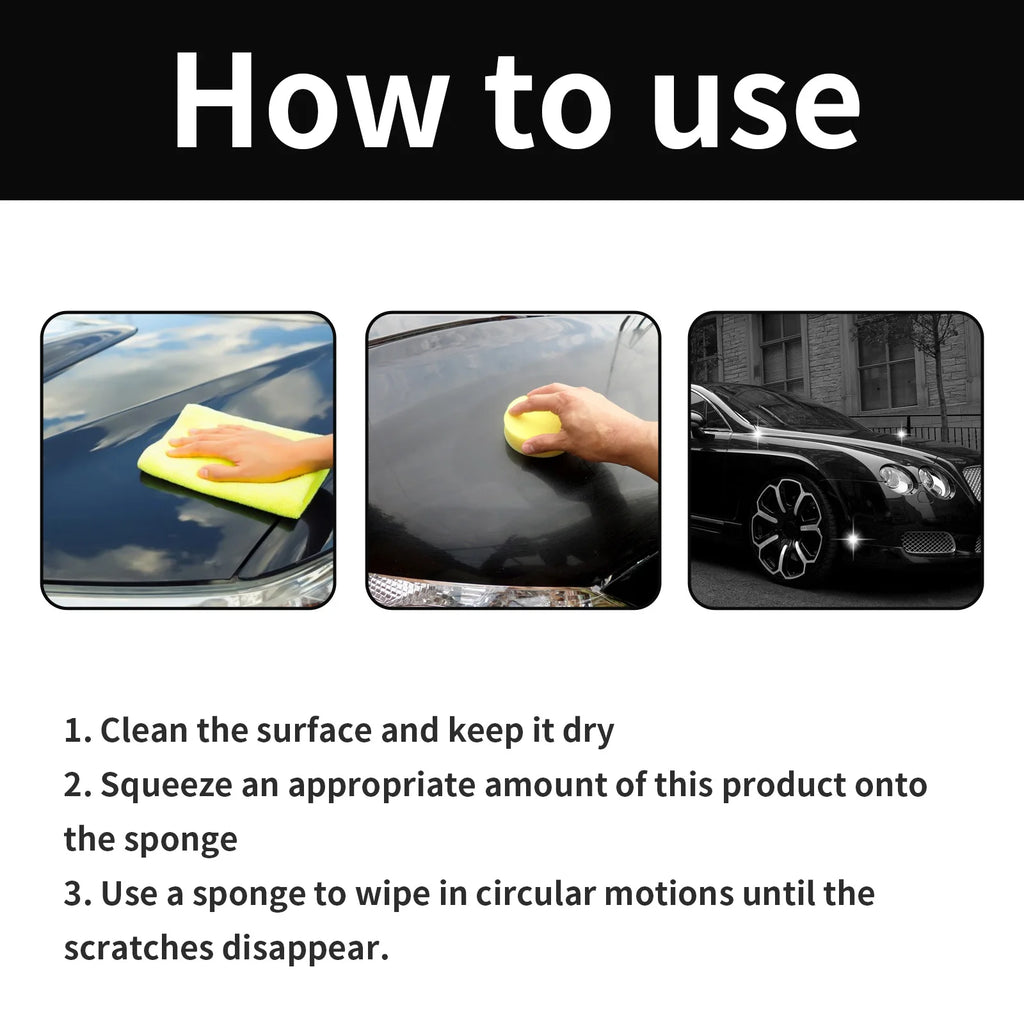 Graphene Car Scratch Remover & Repair Polish Wax - Enhance Shine & Protection | AlluCanFind
