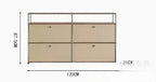 Module Combination Sideboards Cabinet Drawer Living Room Cabinets Side Chest of Drawers Hallway Storage TV Stand Bedroom Cabinet