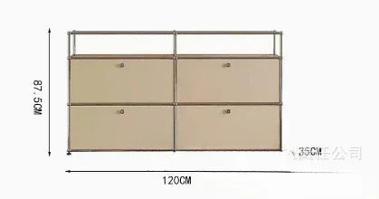 Module Combination Sideboards Cabinet Drawer Living Room Cabinets Side Chest of Drawers Hallway Storage TV Stand Bedroom Cabinet