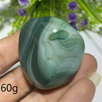 Green Agate Natural Irregular Playthings Small  Stone Healing Crystals Quartz Mineral Craft Decor Accessories Gift