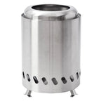 Mini Smokeless Stove Stainless Steel Burner Heater Tabletop Fire Pit Wood Burning Or Pellet Fueled Stove for Outdoor Camping BBQ
