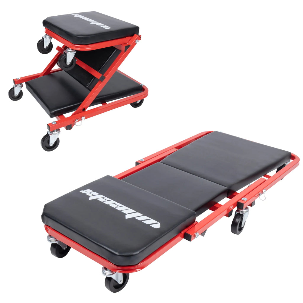 Foldable Garage Creeper Z Seat