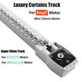 Customized Luxury Curtain Track Super Quiet Electric Curtains Rail for Tuya Wifi/Zigbee /T2 C2 Motor Intelligent Home Track Rod