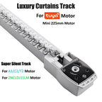 Customized Luxury Curtain Track Super Quiet Electric Curtains Rail for Tuya Wifi/Zigbee /T2 C2 Motor Intelligent Home Track Rod