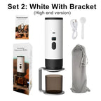 Portable 3-in-1 Wireless Electric Espresso Coffee Machine for Car Home Camping - Capsule Powder Travel Coffee Maker