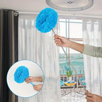 Reusable Microfibre Ceiling Fan Duster Dusting Dust Duster Ceiling Fan Blade Cleaning Adjustable Length Household Cleaning Tool