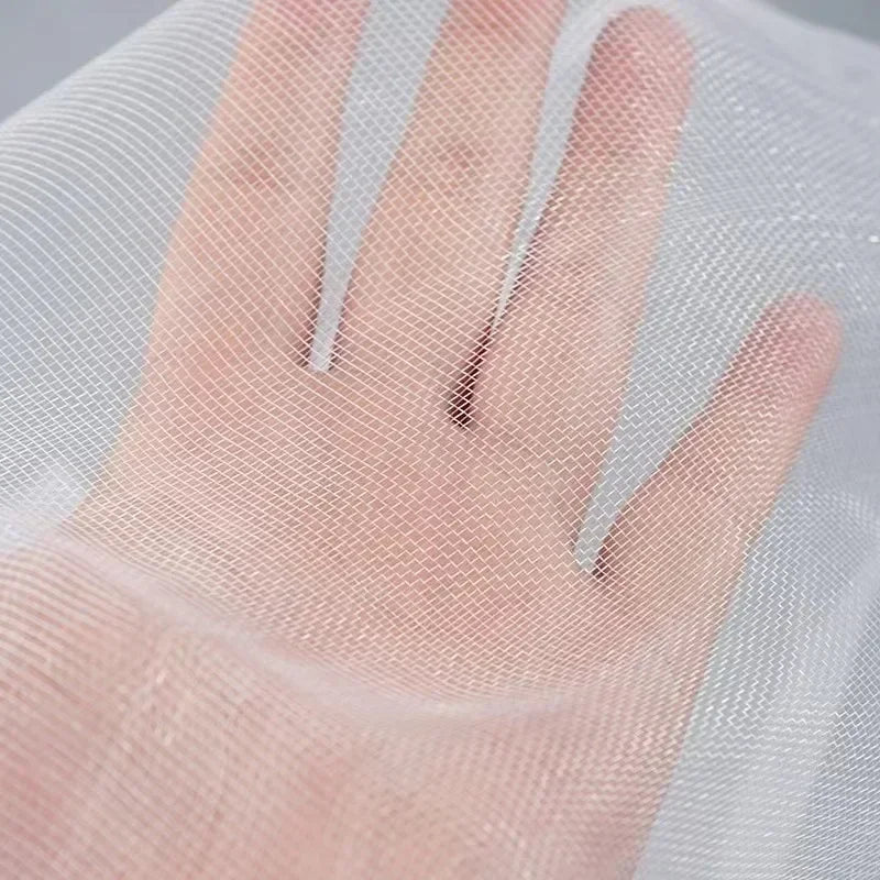 Large Fruit Tree Netting with Zip and Drawstring Garden Insect Screen Transparent Bird Plant Barrier Screen