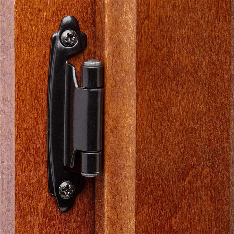 Kitchen Inset Cabinet Door Hinge Self-Closing Oil Rubbed Bronze Built-In Spring Self Closing Hinge 1.4Mm Thick Hinge SALES