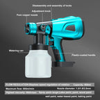 1500W Electric Cordless Spray Gun HVLP Paint Sprayer For Makita 18V Battery Furniture Coating Airbrush For Dewalt 20V Battery