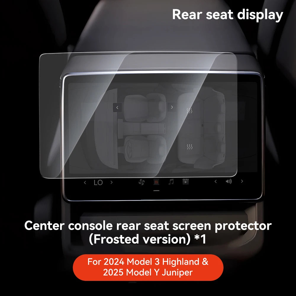 YZ Tempered Glass Screen Protector For Tesla Model 3 Highland Model Y Juniper 2025 Center Console HD Protection Screen Protecto
