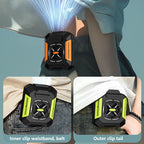Xiaomi USB Mobile Waist Fan High Wind Speed Cooling Portable Fan 5000m