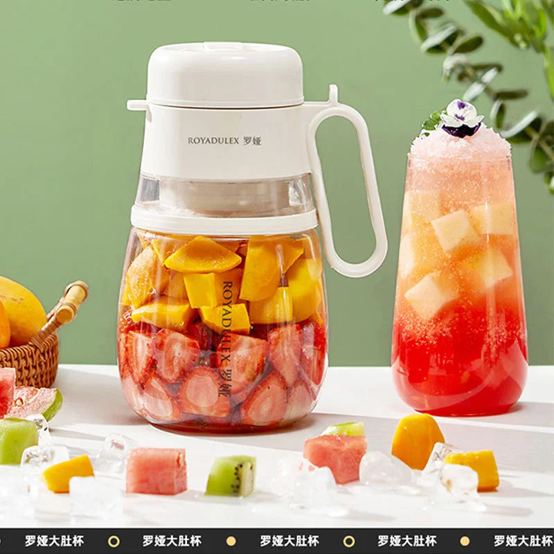 Royalty Line Roya Juice Bucket 12 Blade Knife Household Multi-function Portable Electric Juicer