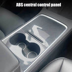 ABS Ultra Thin Center Console Cover for Tesla Model 3 Y 2021-2023 Not Affect Central Control Use Decorative Protection Car