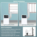 Shinco 8,000 BTU Portable Air Conditioner, AC Unit with Built-in Cool, Dehumidifier & Fan Modes for Room up to 200 sq.ft