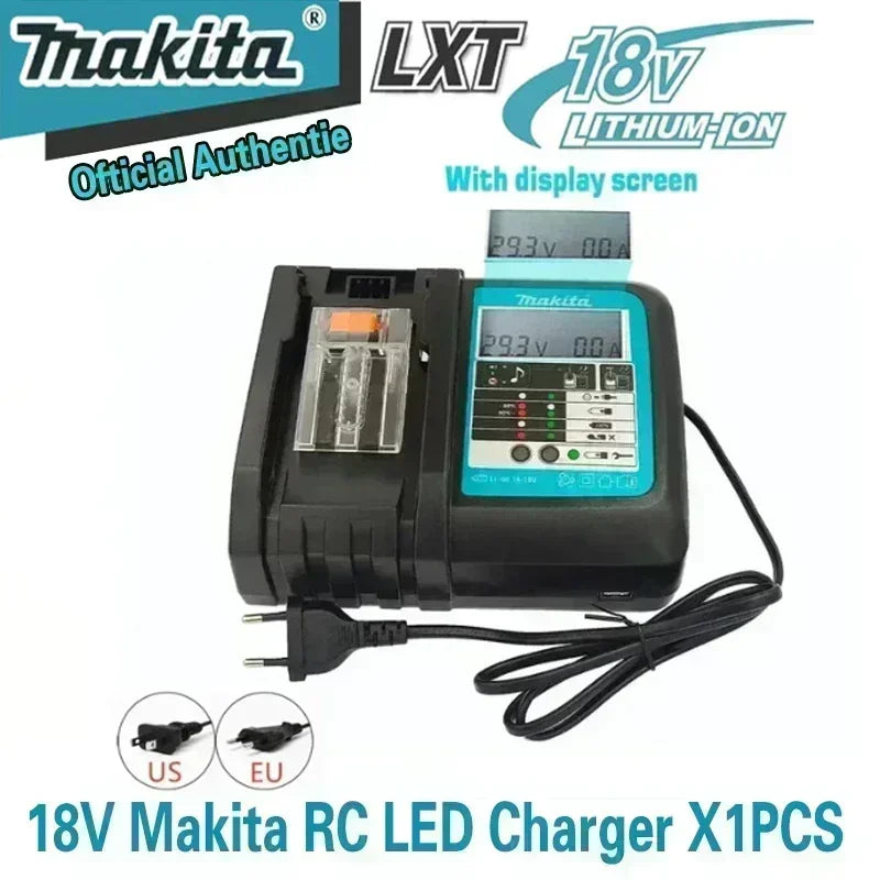 🍀⚡️Makita Original 18V 2.0/5.0/6.0Ah Rechargeable Lithium-ion Battery for DTD173 TWO04G DTW700 DGA404 High-Quality Power Tool