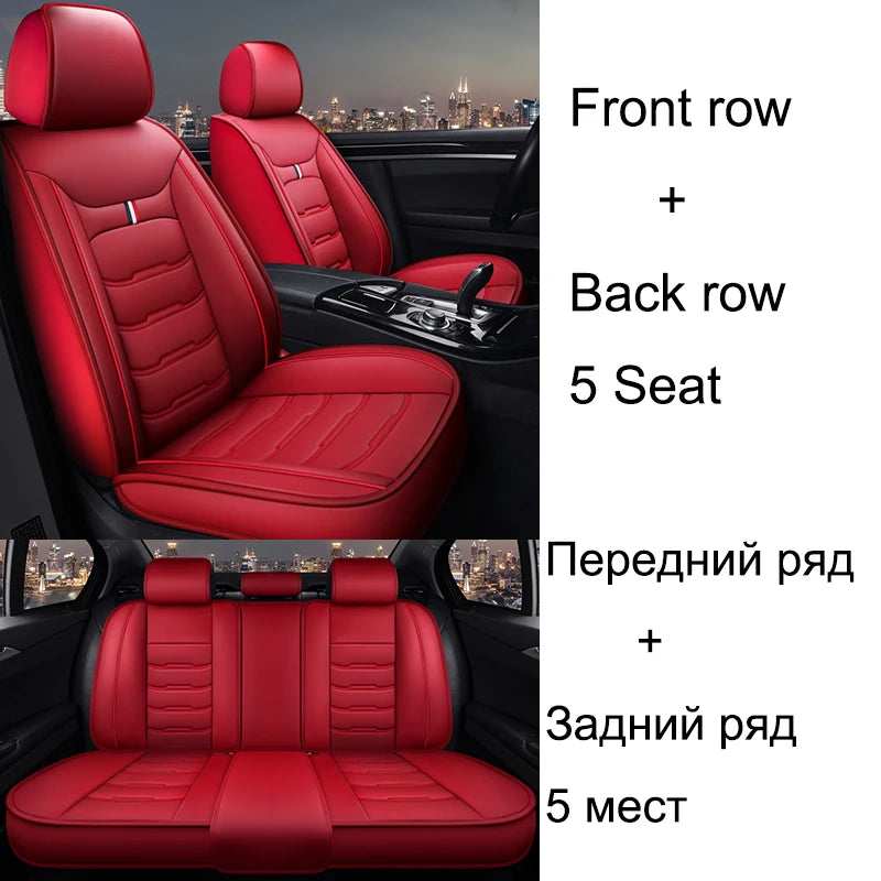 5 Seat Car Seat Covers for Hyundai SOLARIS CRETA Ix35 TUCSON GETZ I30 I40 ELANTRA SONATA Santa Fe Car Accessories Auto Goods