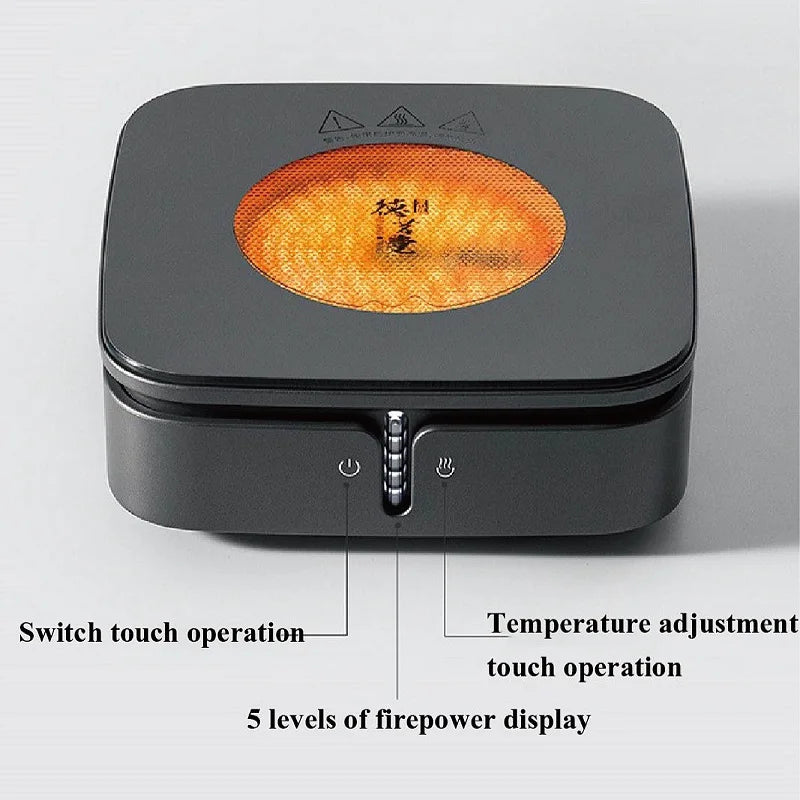 1000W Electric Ceramic Stove Tea Stove Electric Hot Plate Heater Stove Heating Furnace Portable Mini Makering Water Boiler 220V