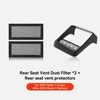 YZ For Tesla Model 3 Y Highland Juniper 2021-2025 Under Seat Air Outlet Cover Air Conditioning Air Outlet Mask Car Accessories