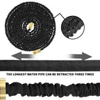 Expandable Garden Hose Water Gun 7 Spray Modes Leak-Proof Kink-Free Lightweight Magic Hose for Watering Washing Cleaning