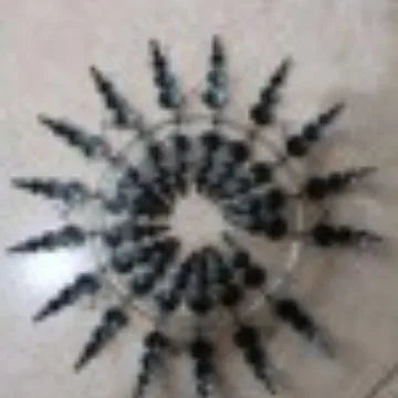 Creative Courtyard Garden Lawn Decoration Unique Wind Collector Magical Kinetic Energy Metal Windmill Rotator