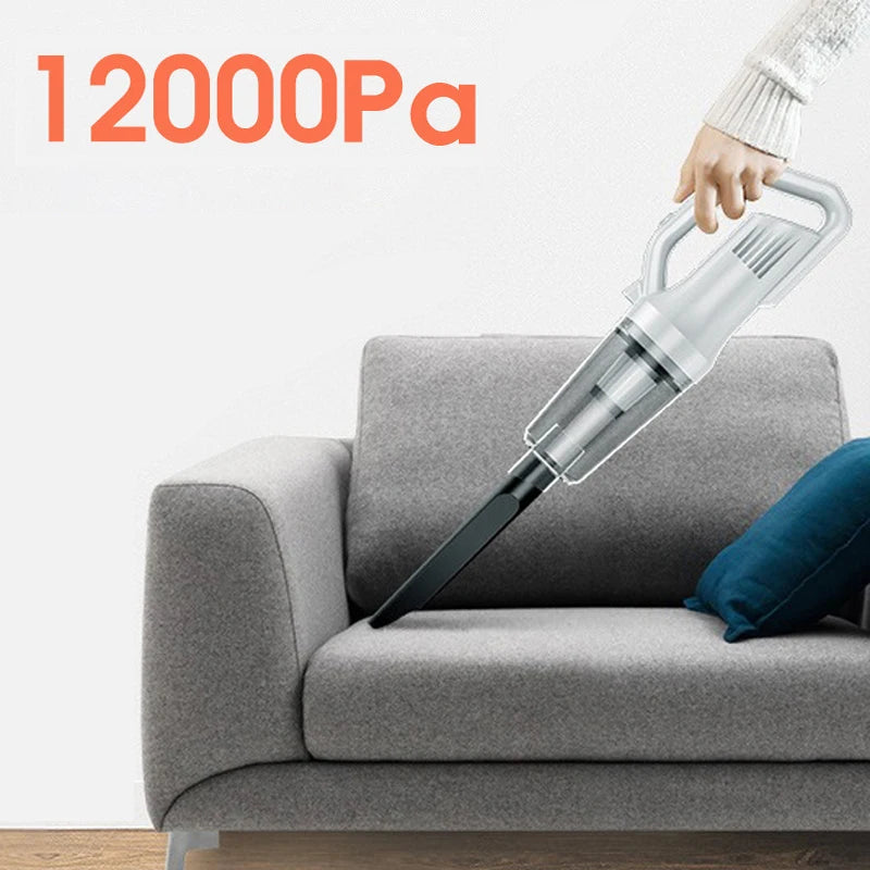 9000Pa/12000Pa Big Suction USB Chargable Handheld Mini Wireless Vertical Washing Vacuum Cleaner for Household Appliances Vacuum