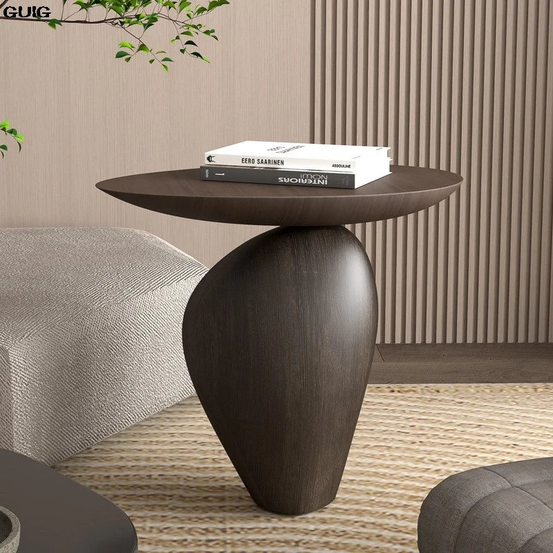 GUIG Creative Edge Several Living Room Sample Room Designer Wabi Sabi Wind Sand Hair Corner Several Pieces Of Coffee Table Hot
