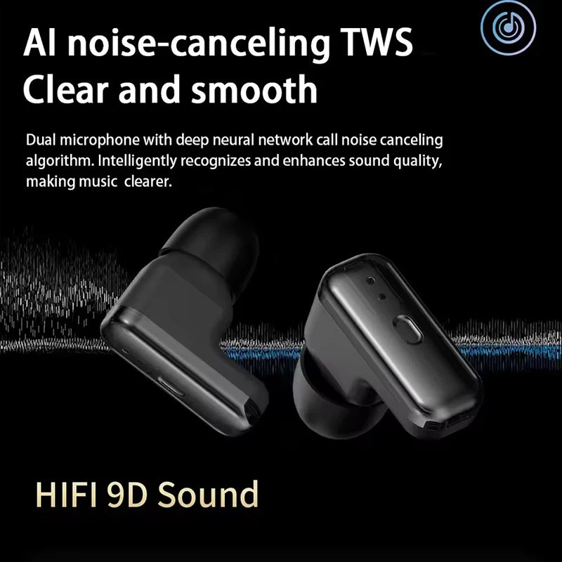 TWS 3-in-1 Smart Watch AMOLED 1.43" - Bluetooth Call, Built-in Earbuds, Fitness Tracker & Music Control