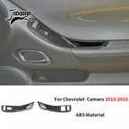 JIDIXIAN fit for Chevrolet Camaro 2010 2011 2012 2013 2014 2015 Car Interior Exterior Decoration Cover Carbon Fiber Accessories