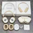 New wireless leather bag sports Bluetooth pop-up music earphones P9 MAX head mounted Bluetooth earphones