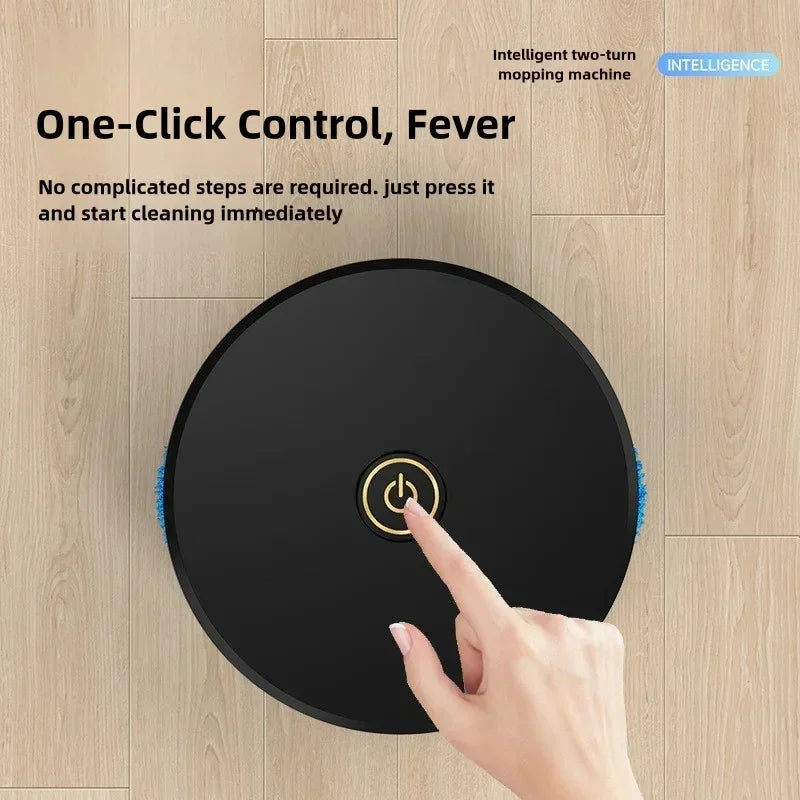 3-in-1 Smart Sweeping Robot 4000Pa Double-turn Silent Vacuum Cleaner Sweep Mop Brush Multi-function Home Cleaning Machine