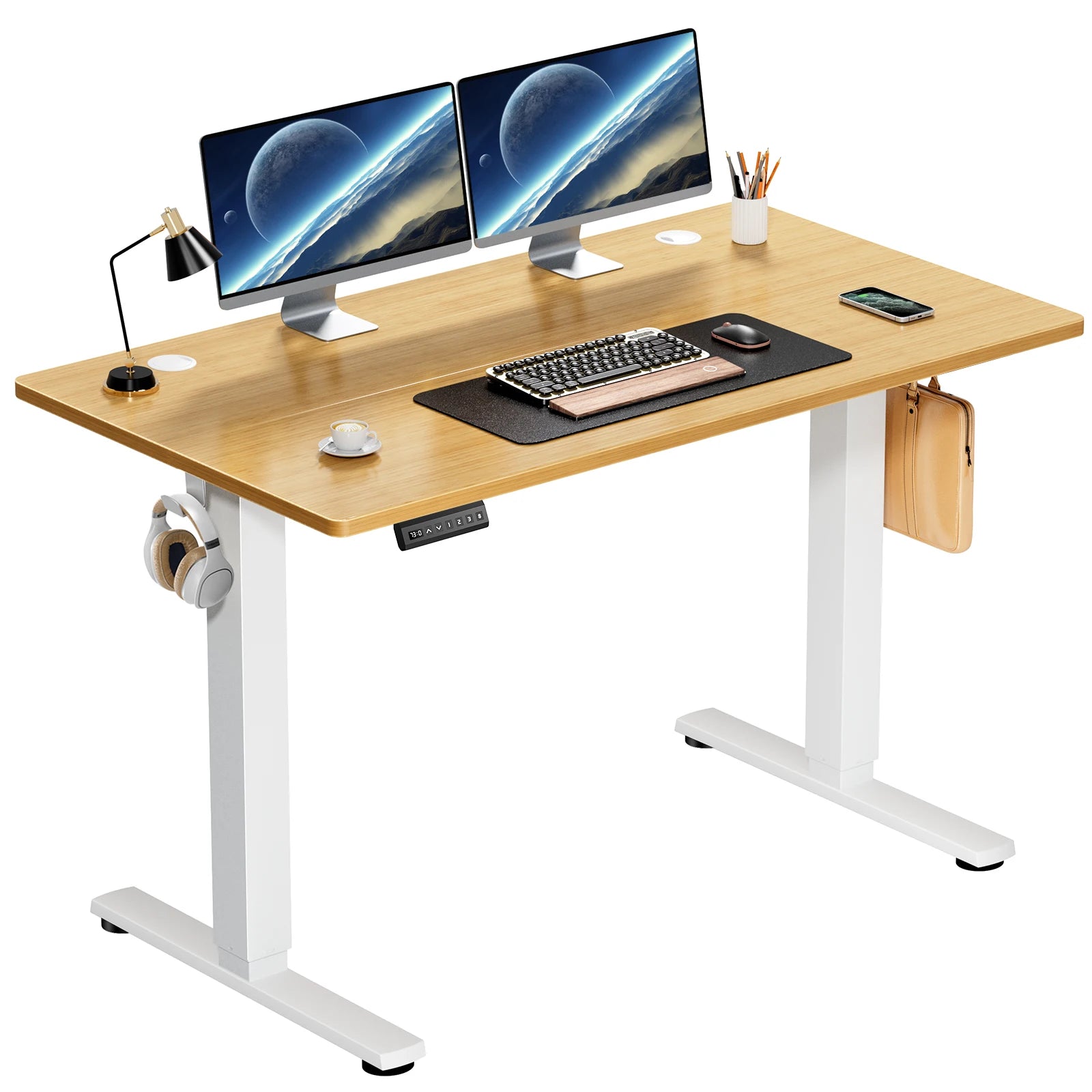 JHK Electric Standing Desk - 40x24 Inch Adjustable