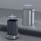 13L Smart Trash Can Large Capacity Rubbish Bathroom Garbage Electric Dustbin Home Kitchen type Automatic Packing Trash Can