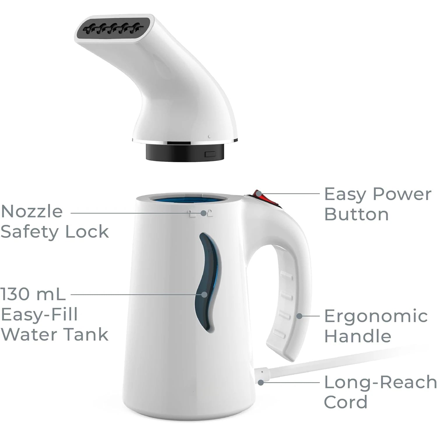 Hatteker Small Hand Holding Ironing Machine Iron Machine Household Ste