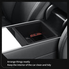 Smabee for Tesla Model Y Launch 2025 Juniper/Model 3 Highland Car Center Console Armrest Storage Box Tray Accessories Tidying