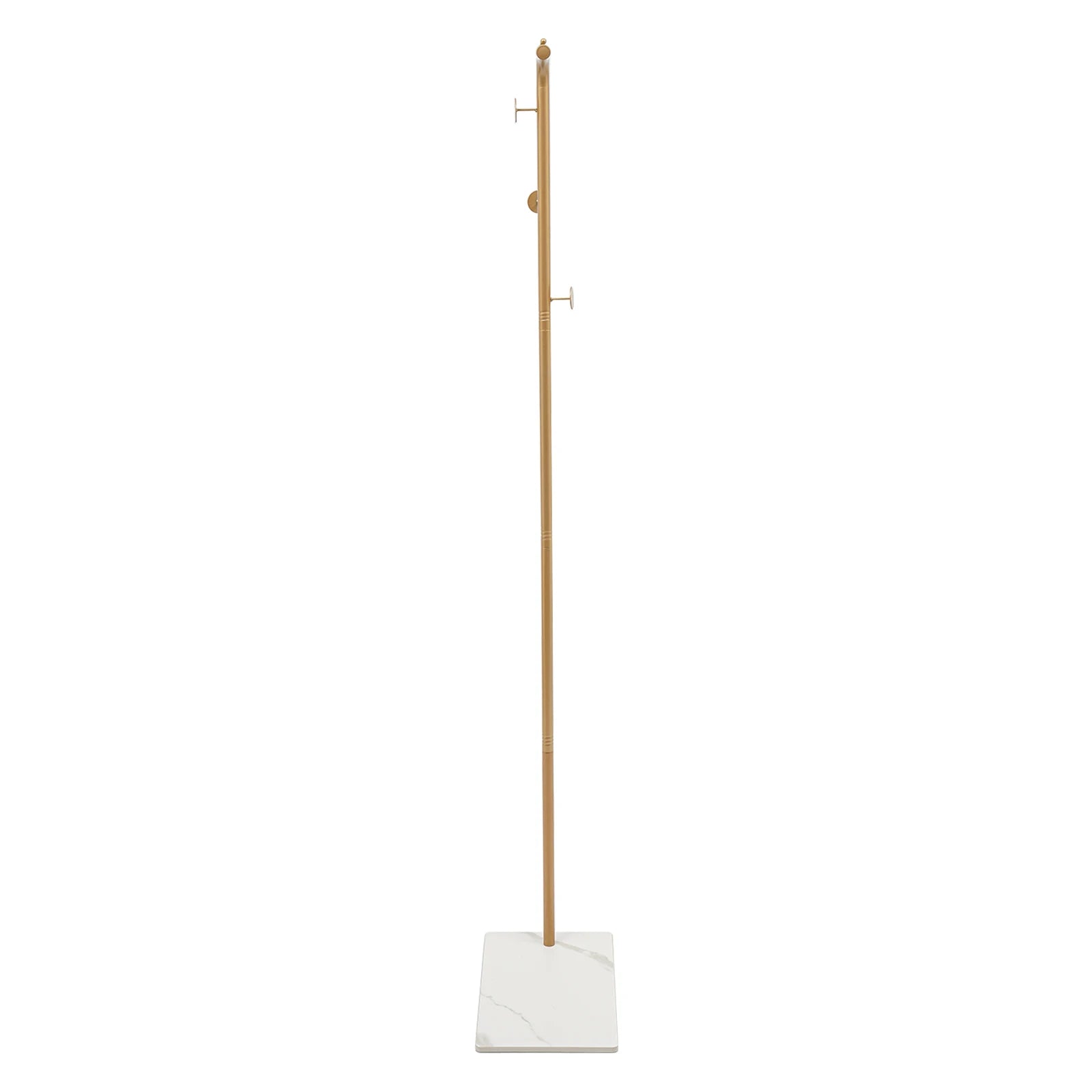 L-shape Freestanding Coat Rack Wear-Resistant Large Capacity Clothes Hanger with Sturdy Base for Hallways/Living Rooms