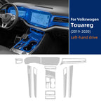 TPU Transparent protective film for VW Volkswagen Touareg 2019 2020 GPS Navigation Speedometer Interior Screen Gear Anti-scratch