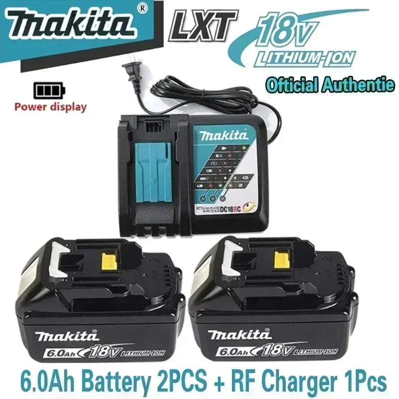 🍀⚡️Makita Original 18V 2.0/5.0/6.0Ah Rechargeable Lithium-ion Battery for DTD173 TWO04G DTW700 DGA404 High-Quality Power Tool