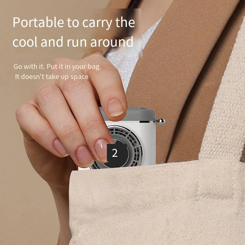 Xiaomi Neck Hanging Fan Portable Cooling Air Conditioner Lazy Fan Sile
