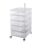 360 Rotating Storage Cabinet Movable Bedside Cabinet Ins Minimalist Nordic Internet Celebrity Cosmetics Multilayer File