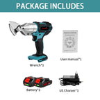 588N.m Electric Scissors Efficient Rechargeable Metal Plate Iron Multifunction Power Cutting Tool For Makita 18V Battery Pin