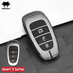 3 4 Buttons New Car Smart Key Case Cover For Hyundai N Performance Tucson Solaris Sonata Hybrid NEXO NX4 Santafe dn8 Accessories