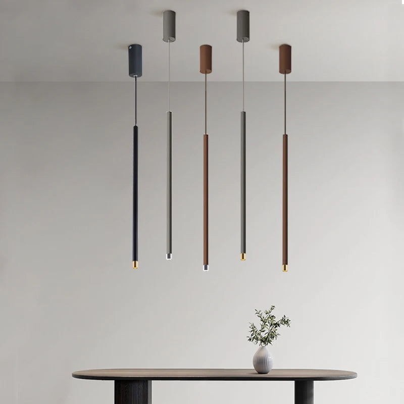 Kitchen Island Table Hanging Lamps Indoor Corner Droplight Bedroom Bedside Pendant Lights Fashion Bar LED Chandelier Decoration