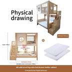 Kids Bed Kids Bedroom Furniture Children's Family Girl Beds Letto Bambini Children's Montessori Bed Wood Children's Bed