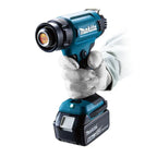 Makita DHG181 Heat Gun Rechargeable 18V Lithium Hot Air Gun High Power Wireless Film Plastic Welding Shrink Baking Gun 550°C