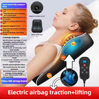 Shiatsu Neck & Back Massager Pillow - Electric Heating & Vibration for Car/Home | AlluCanFind