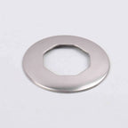 For MG ZS 2017 - 2021 2022 Accessories Trophy Ev Luxury Car Steering Wheel Frame Decoration Cover Trim Stainless Steel